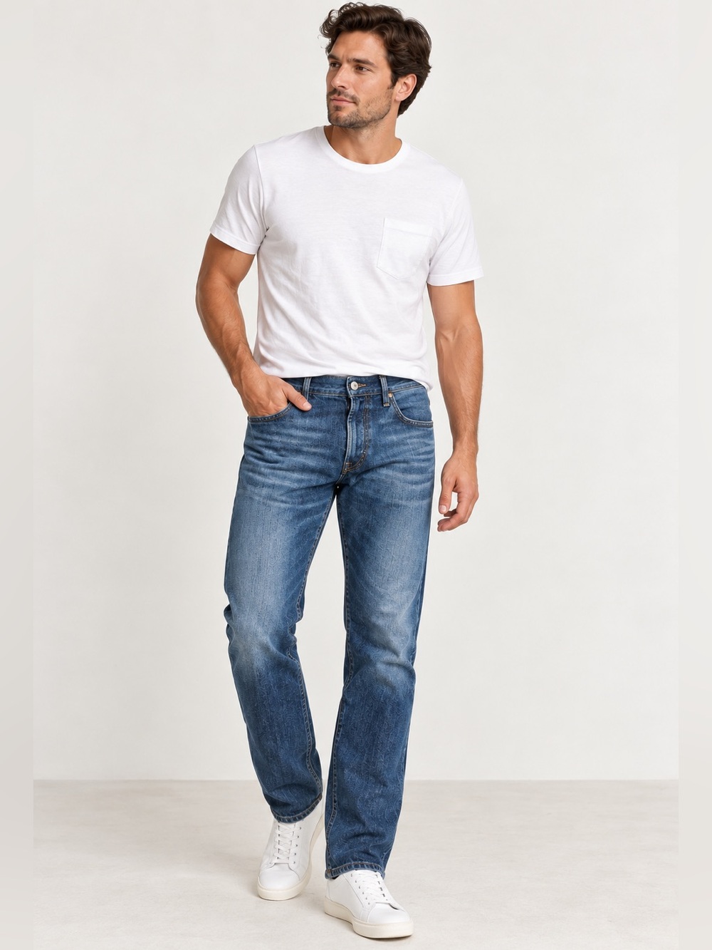 Citizens of Humanity Dark Blue Men's Straight Jeans